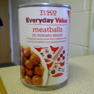 tesco meatballs